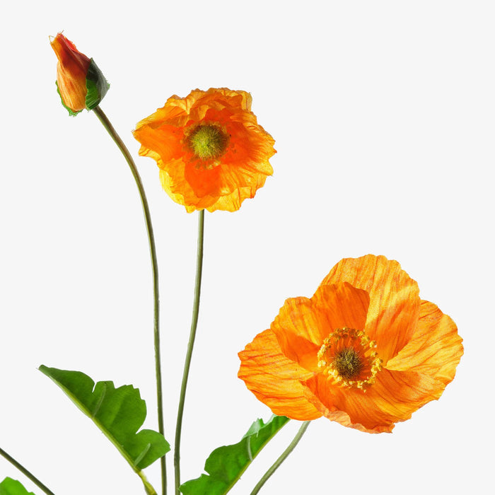 SMYCKA Artificial flower, in/outdoor/Poppy orange 60 cm