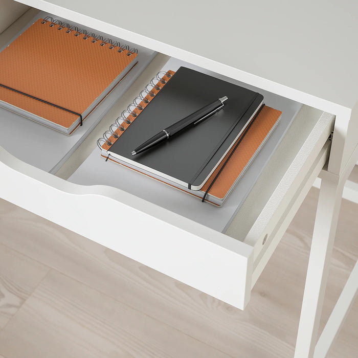 ALEX Desk, white 132x58 cm