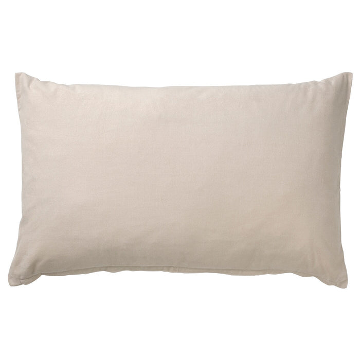 SANELA Cushion cover, light beige, 40x65 cm