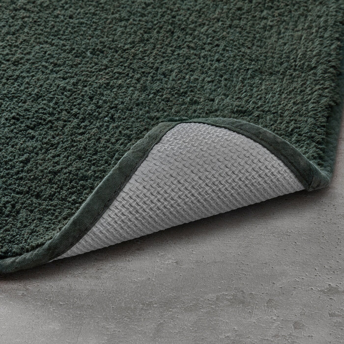 SODERSJON Bath mat, dark green 50x80 cm