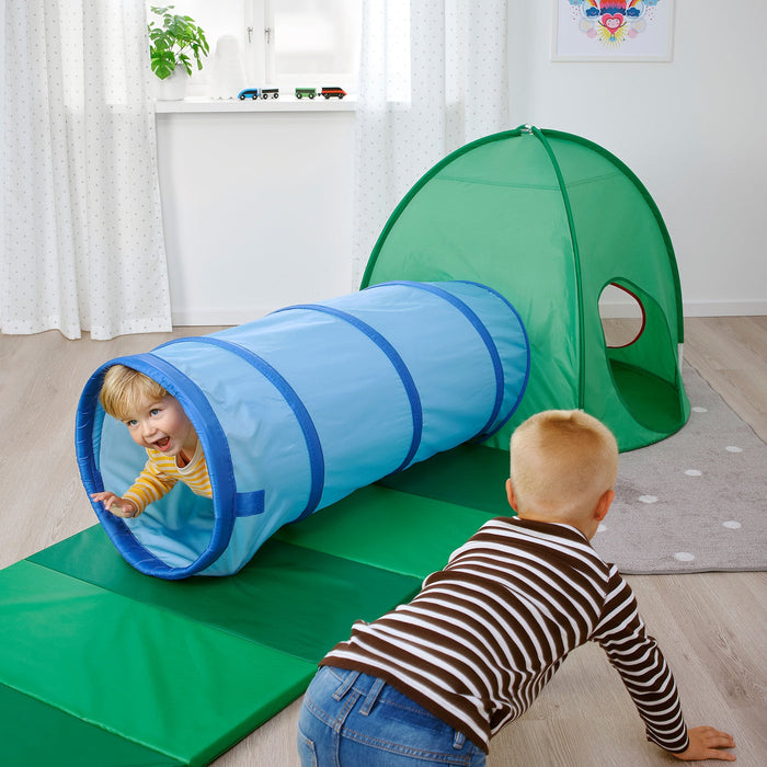 DVARGMAS Play tunnel, blue/green