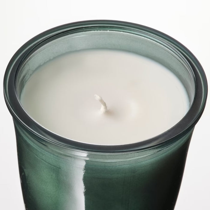 PARONTRAD Scented candle in glass, Mountain air/turquoise, 20 hr