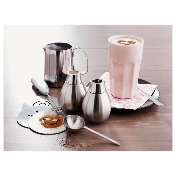 MATTLIG Milk-frothing jug, stainless steel 0.5 l