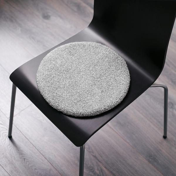 BERTIL chair pad 33cm grey