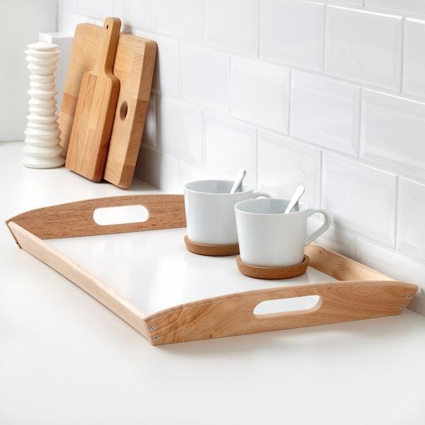 KLACK tray 38x58 cm rubberwood