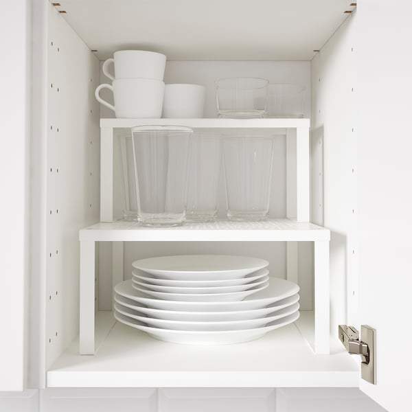 VARIERA Shelf insert, white 32x13x16 cm