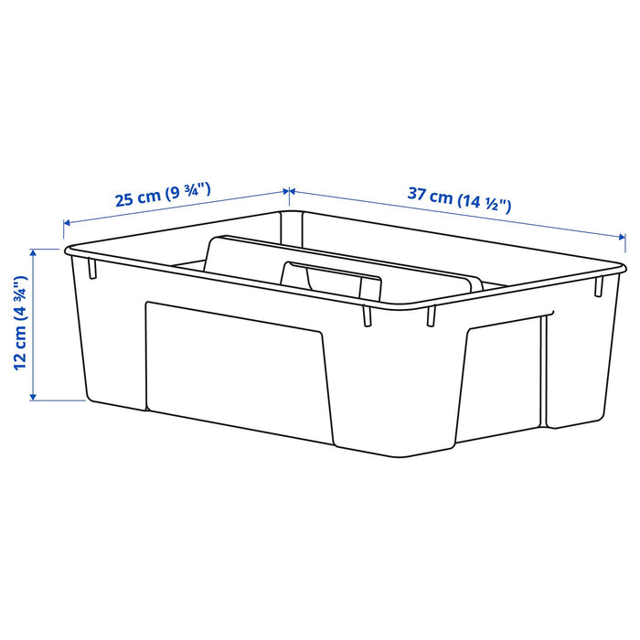 SAMLA Insert for box 11/22 l, transparent, 37x25x12 cm