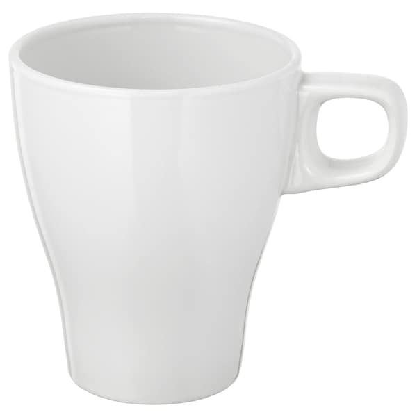 FARGRIK Mug, stoneware white 25 cl