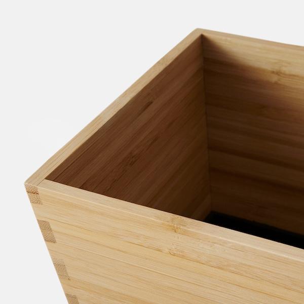 VILDAPEL Plant pot, bamboo 12 cm