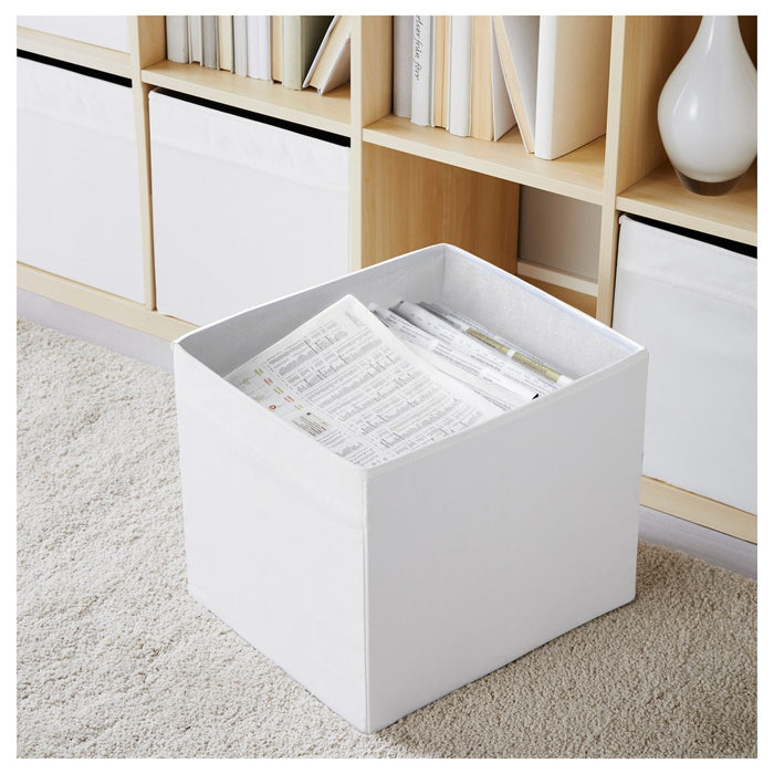 DRONA Box, white 33x38x33 cm