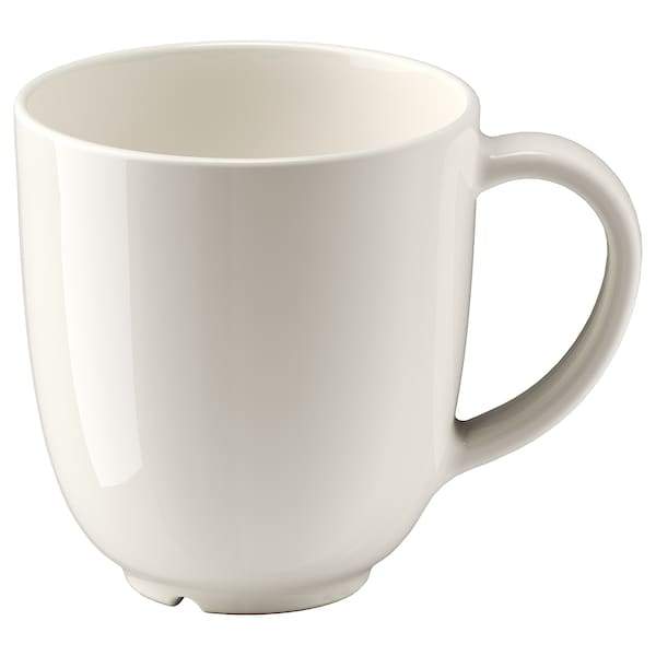 VARDAGEN Mug, off-white 30 cl