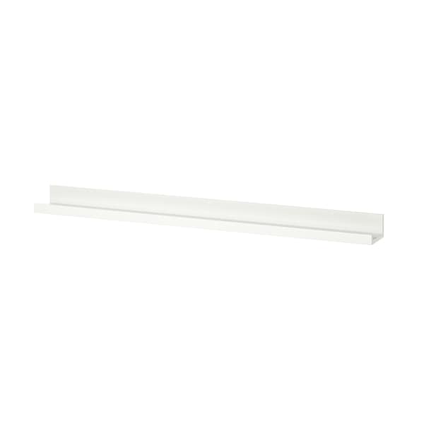 MOSSLANDA Picture ledge, white 115 cm