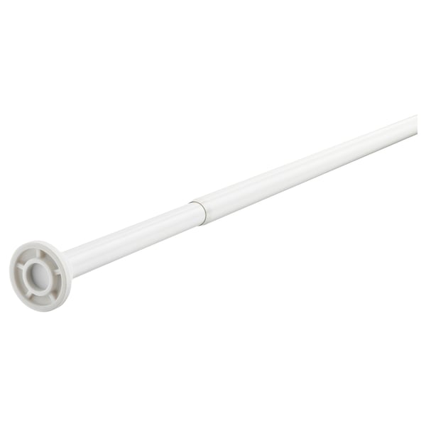 BOTAREN Shower curtain rod, white 120-200 cm