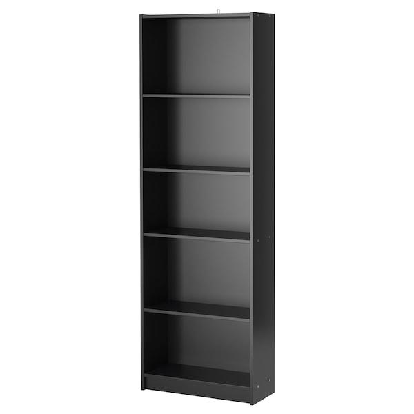 FINNBY bookcase 60x180 cm black