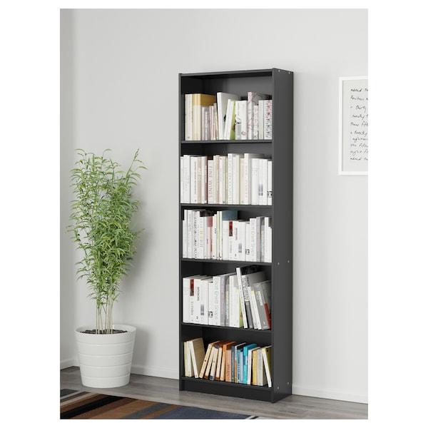 FINNBY bookcase 60x180 cm black