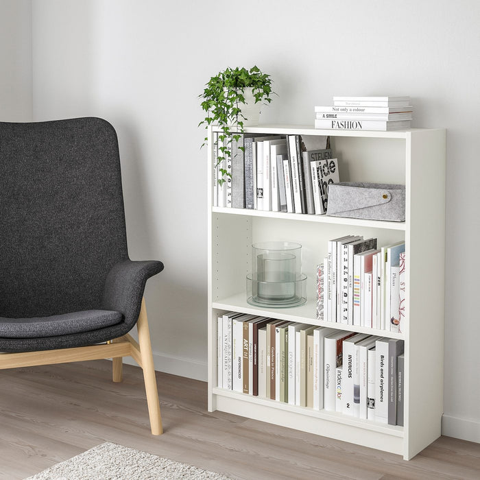 BILLY Bookcase, white 80x28x106 cm