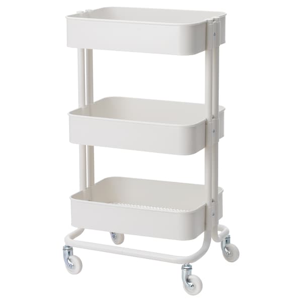 RASKOG trolley 35x45x78 cm white