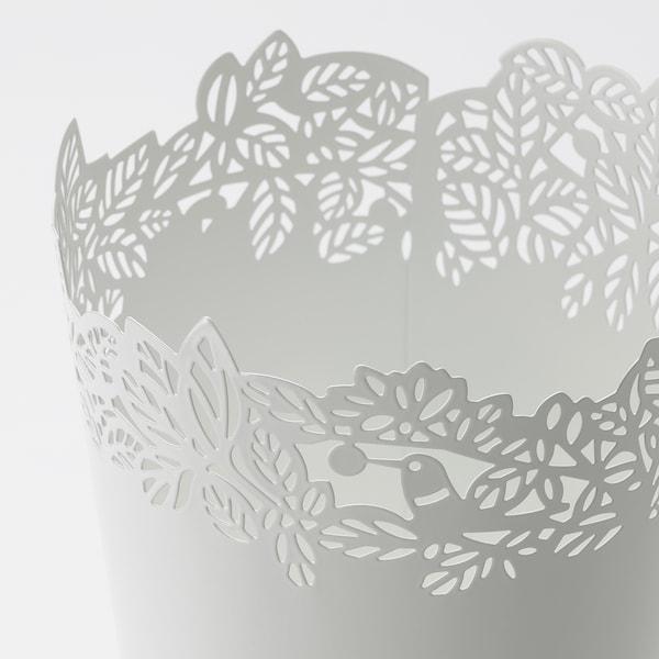 SAMVERKA Plant pot, white 9 cm