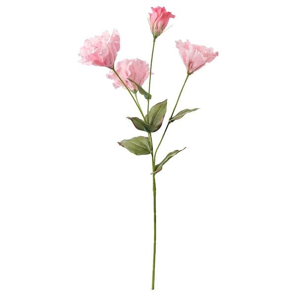 SMYCKA Artificial flower, Lisianthus/pink 60 cm