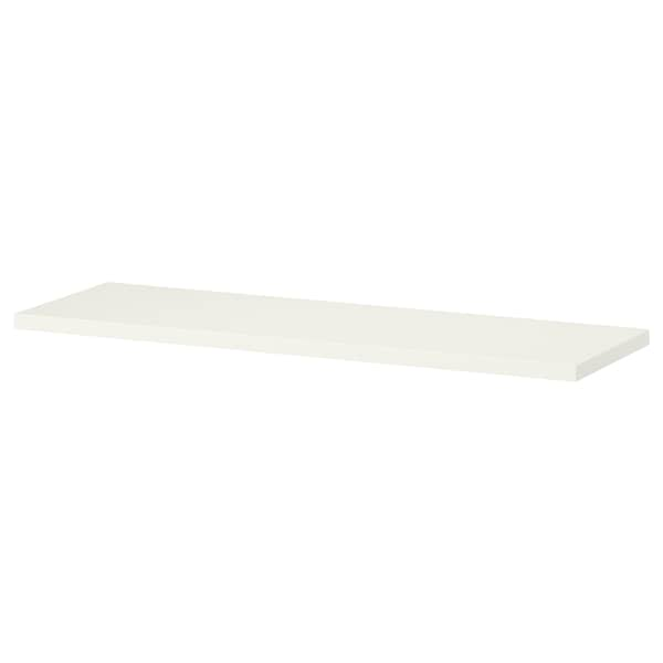 BURHULT Shelf, white 59x20 cm