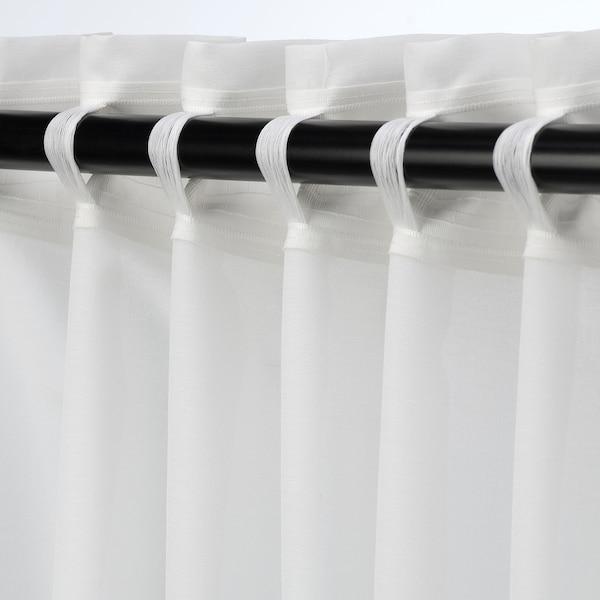 HILJA curtains 1pair 145x250cm white