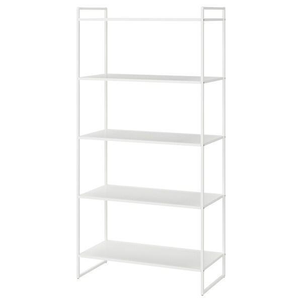 JONAXEL shelving unit, white, 80x38x160 cm