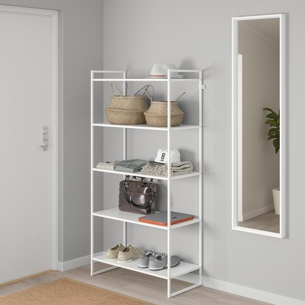 JONAXEL shelving unit, white, 80x38x160 cm