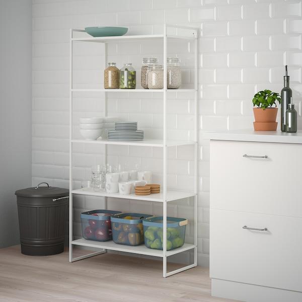 JONAXEL shelving unit, white, 80x38x160 cm