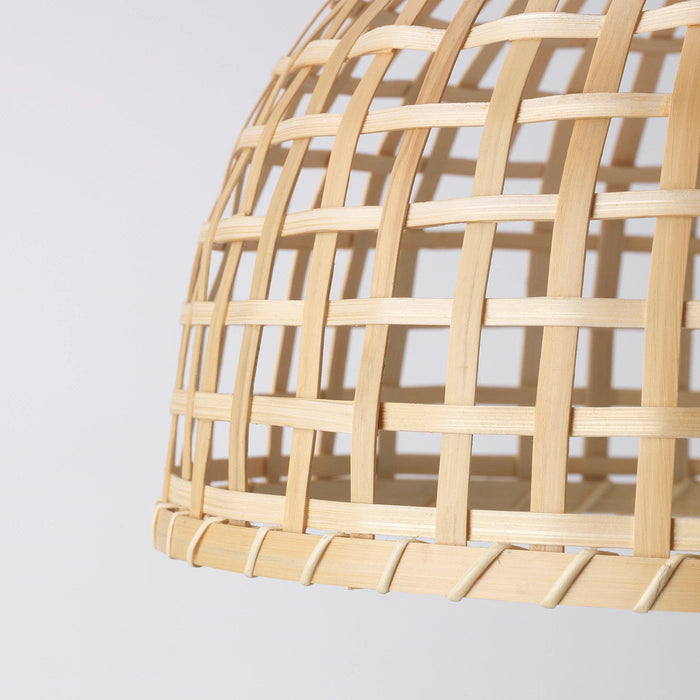 GOTTORP Pendant lamp shade, bamboo, 36x25 cm