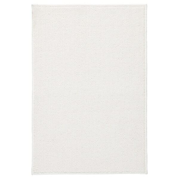 FINTSEN Bath mat, white 40x60 cm