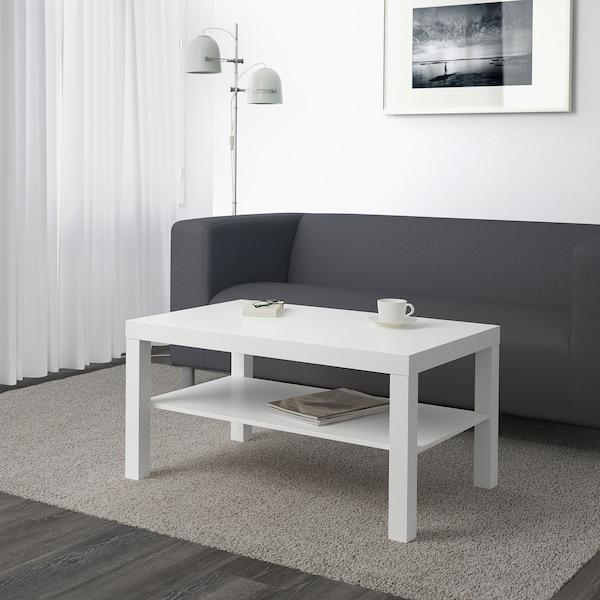 LACK Coffee table, white 90x55 cm