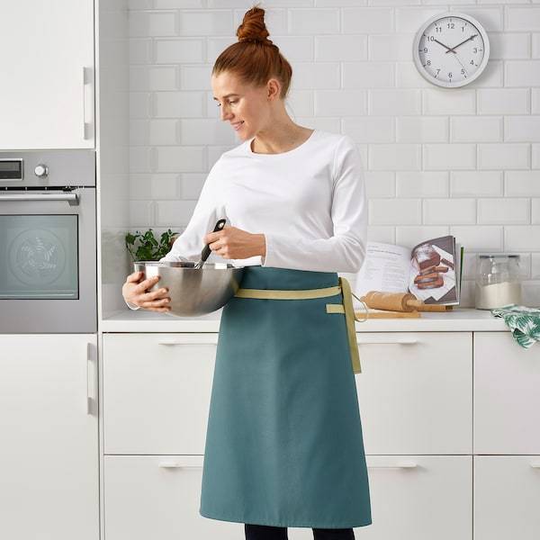 SANDVIVA waist apron, blue