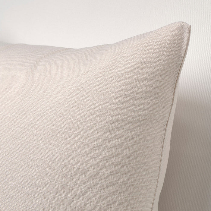 MAJBRAKEN Cushion cover, light grey-beige, 50x50 cm