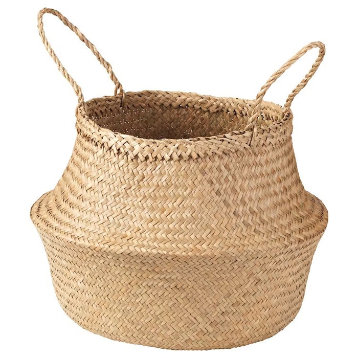 KRALLIG basket, seagrass, 16 cm