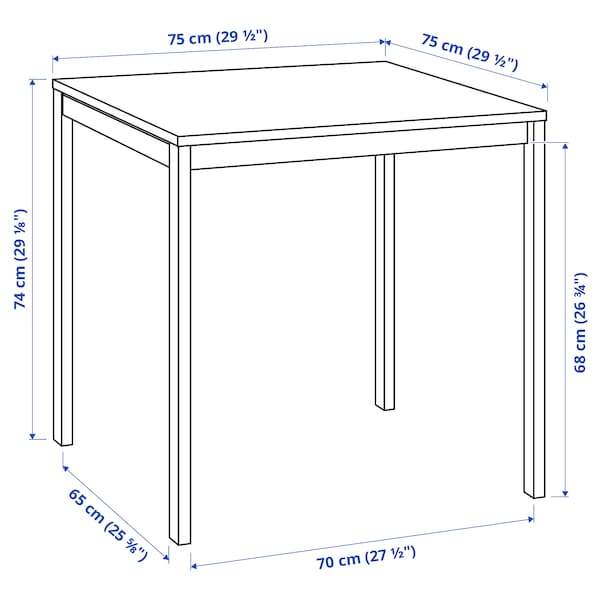 MELLTORP table, 75x75 cm white