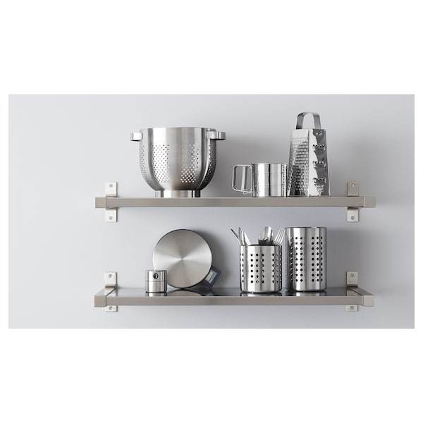 ORDNING Kitchen utensil rack, stainless steel 18 cm