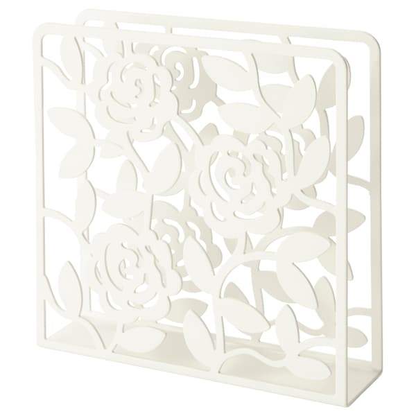 LIKSIDIG napkin holder 16x16 cm white