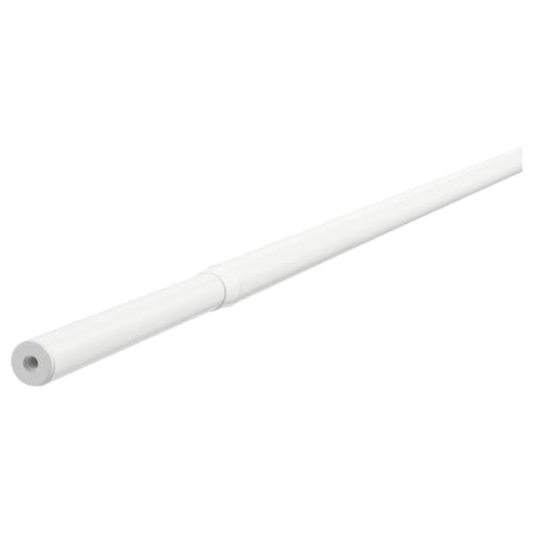 RACKA Curtain rod, white 210-385 cm