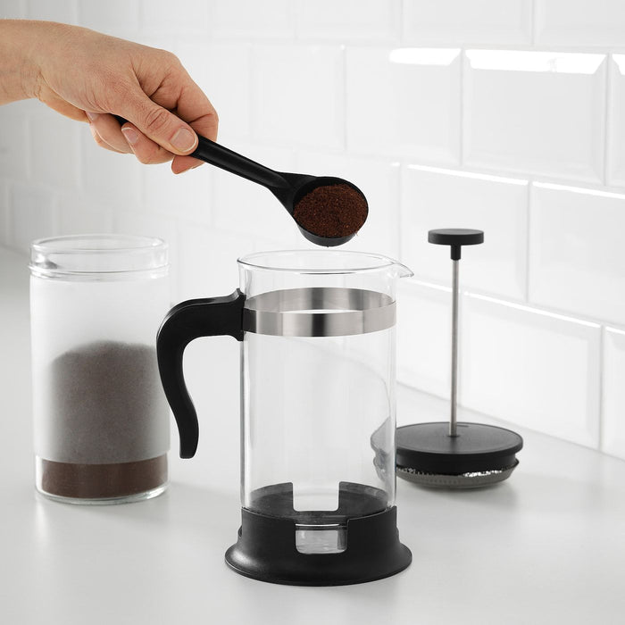 UPPHETTA Coffee/tea maker, glass/stainless steel 1 l