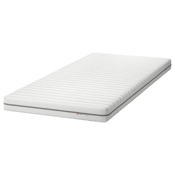 MALFORS foam mattress, firm/white 80x200 cm