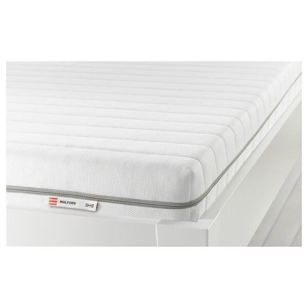 MALFORS foam mattress, firm/white 80x200 cm