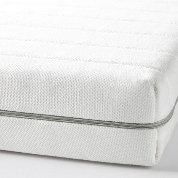 MALFORS foam mattress, firm/white 80x200 cm