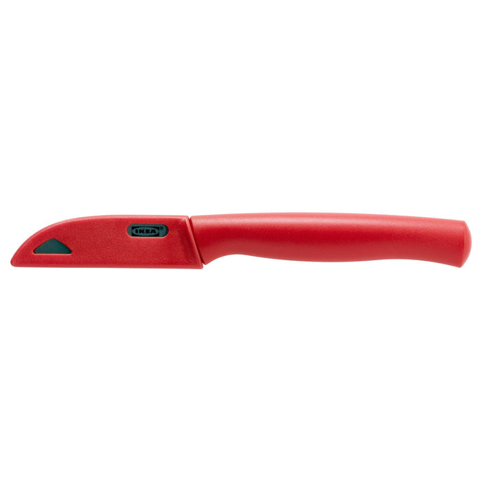 SKALAD Paring knife, red 7 cm