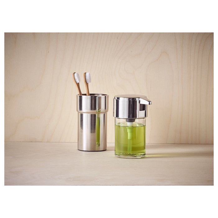 KALKGRUND toothbrush holder, chrome-plated