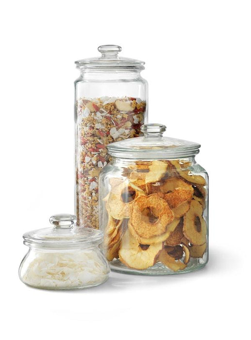 VARDAGEN Jar with lid, clear glass 1.8 l