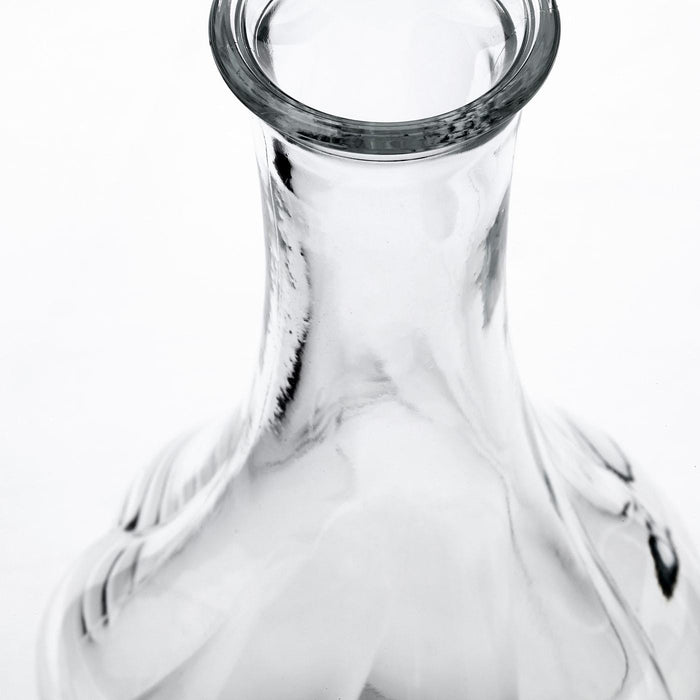 VILJESTARK Vase, clear glass 17 cm