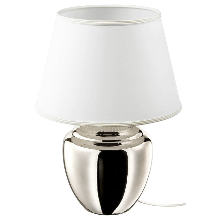 RICKARUM Table lamp, silver-colour, 47 cm