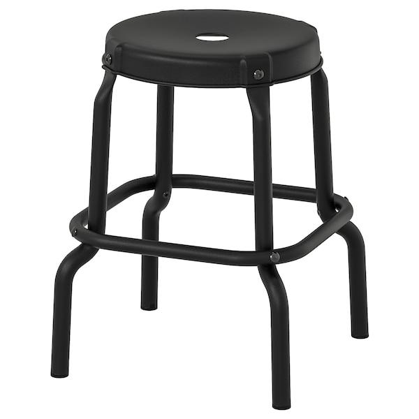 RASKOG Stool, black