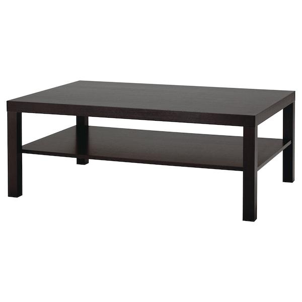 LACK Coffee table, black-brown 118x78 cm