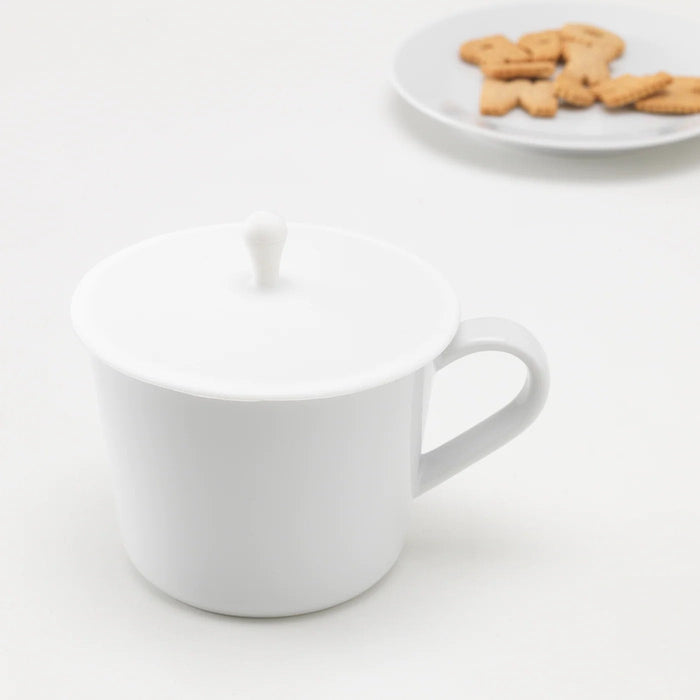 SMULFARE Lid for mug, silicone white